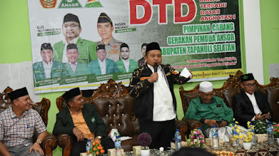 Hadiri Diklat Terpadu Dasar, Bupati Tapsel Harap Dapat Tercipta Kader NU Sejati