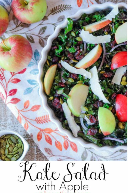  Kale Salad with Apple