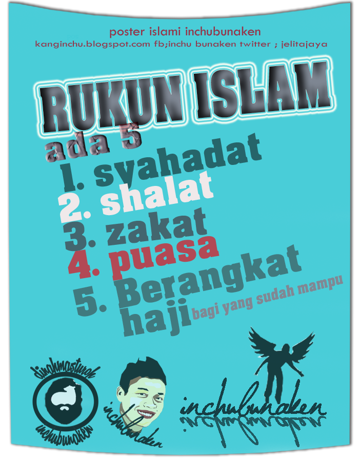 Februari 2014 desain  poster  blog islami 