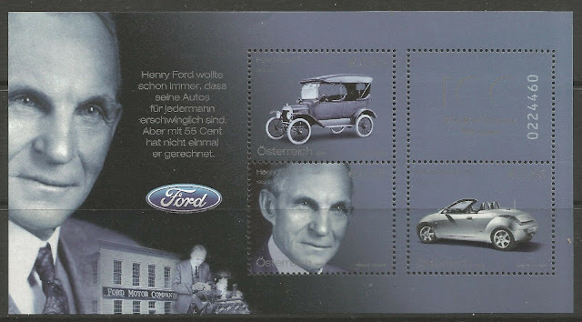 The Ford Motor Company ships its first automobile Austria