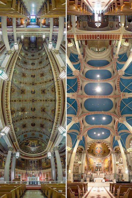 Fotografias panorâmicas verticais registram a beleza das igrejas de Nova York 