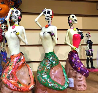 Day of the dead mermaids.