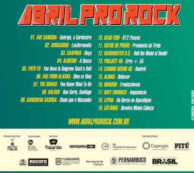 CD Abril Pro Rock 2015 Verso