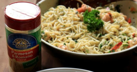 Resep Spicy Aglio e Olio dengan Udang  Just Try & Taste