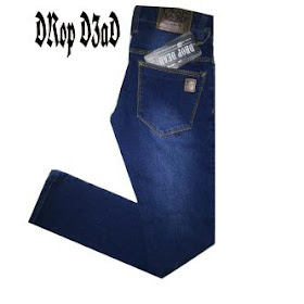 Celana Jeans Skinny biru dongker
