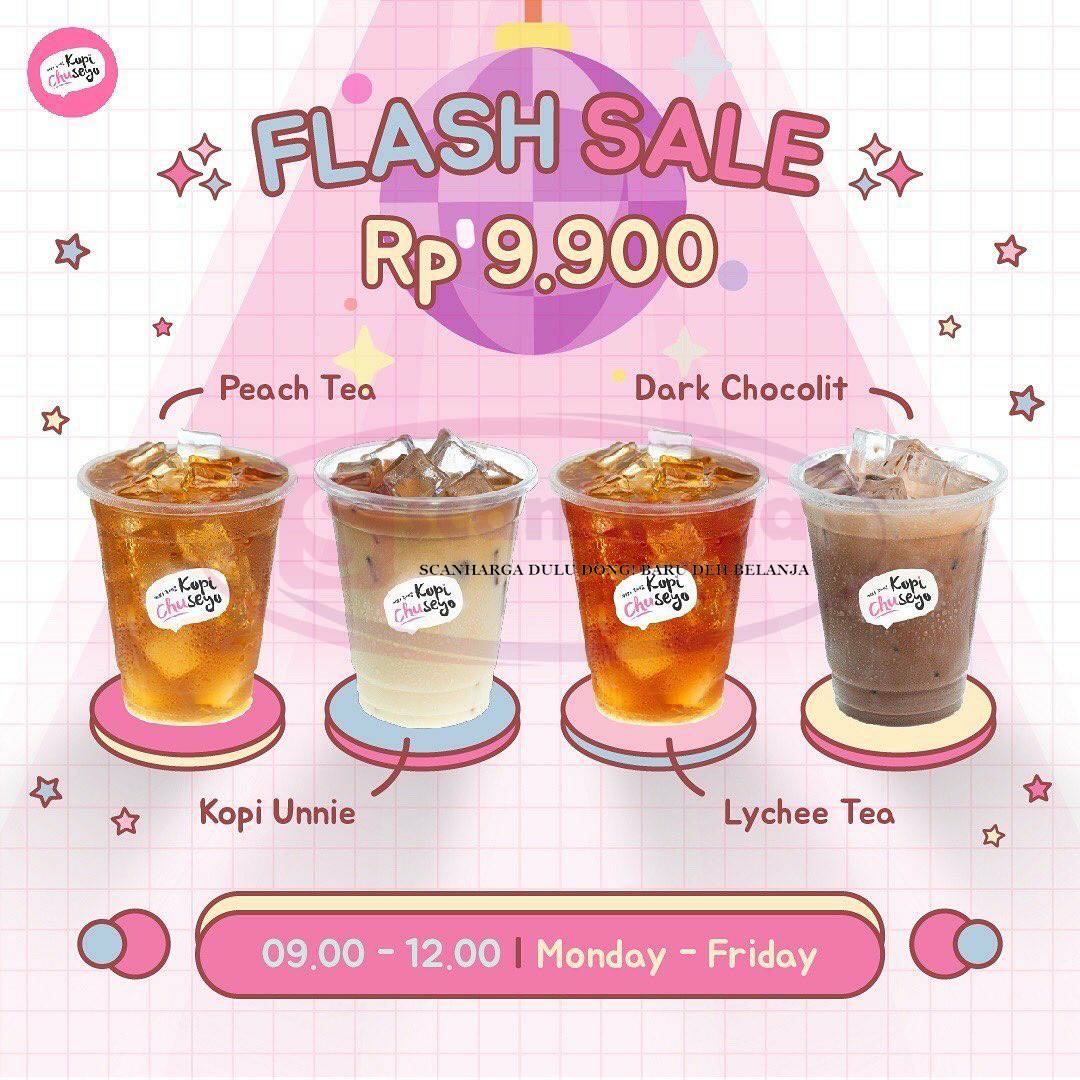 Promo KOPI CHUSEYO FLASH SALE MINUMAN Hanya Rp. 9.900