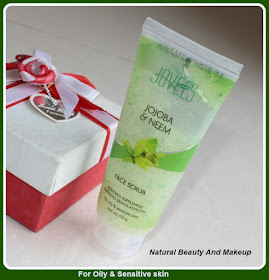 JOVEES JOJOBA & NEEM FACE SCRUB REVIEW for oily and sensitive skin