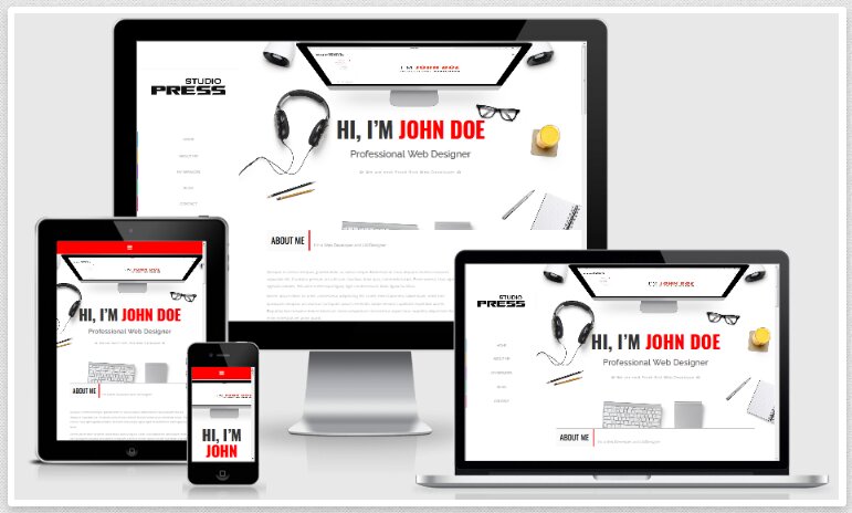 Studio Press Blogger Template Studio Press Blogger Template