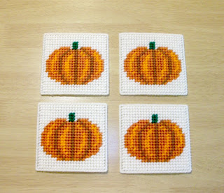 Pumpkin Beverage Coasters