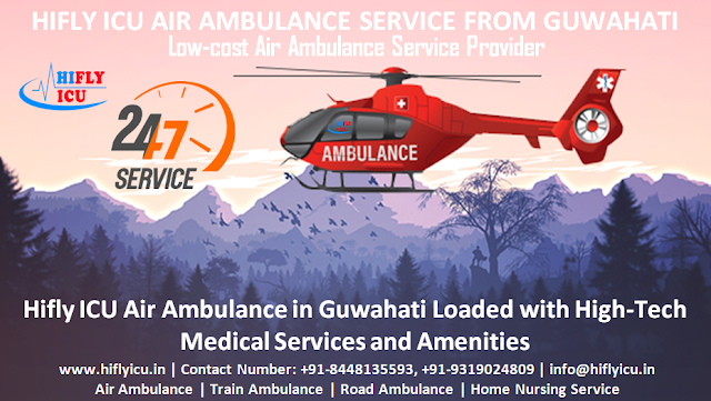 Air Ambulance Service in Guwahati