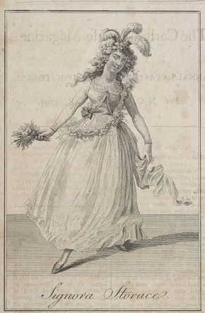 Nancy Storace (The Attic Miscellany, 1792)