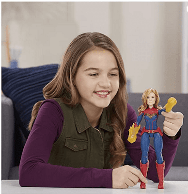 Captain Marvel Movie Cosmic Captain Super Hero Doll (Ages 6 & Up)