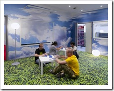 Cushioned Offices Style of Interior Design in LEGO by Bosch and Fjord