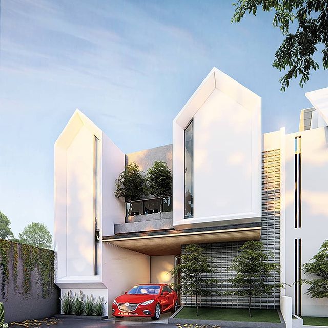 desain rumah minimalis cor dak