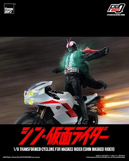 Fig Zero 1/6 Transformed Cyclone for Kamen Rider [Shin Kamen Rider], ThreeZero