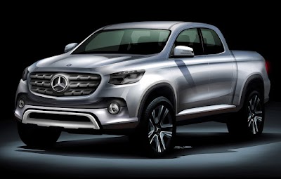 X-Class θα ονομάζεται το νέο pick-up της Mercedes;