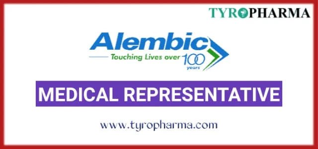 Alembic Pharmaceuticals Ltd Medical Representative Jobs