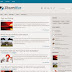 Zikazev Blue Blogger Template Responsive