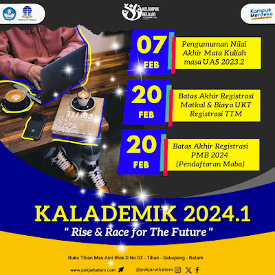 𝐊𝐀𝐋𝐀𝐃𝐄𝐌𝐈𝐊 𝟐𝟎𝟐𝟑/𝟐𝟎𝟐𝟒 𝐓𝐄𝐑𝐃𝐄𝐊𝐀𝐓! UNIVERSITAS TERBUKA