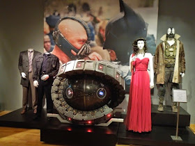 Dark Knight Rises film costumes prop exhibit