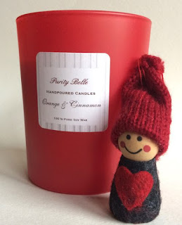 Orange & Cinnamon Soy Candle by Purity Belle Candles