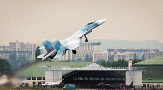 In 1989 Pugachev played out the very requesting "Cobra" move at the Le Bourget Air Show in France 