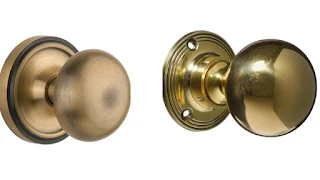 Why brass doorknobs