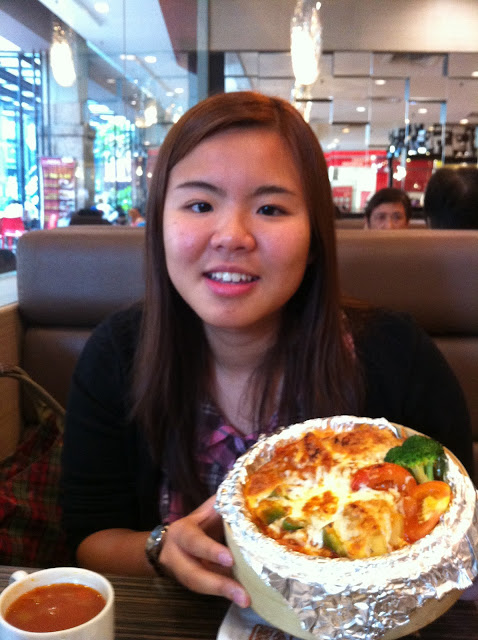 cheese baked pork chop rice