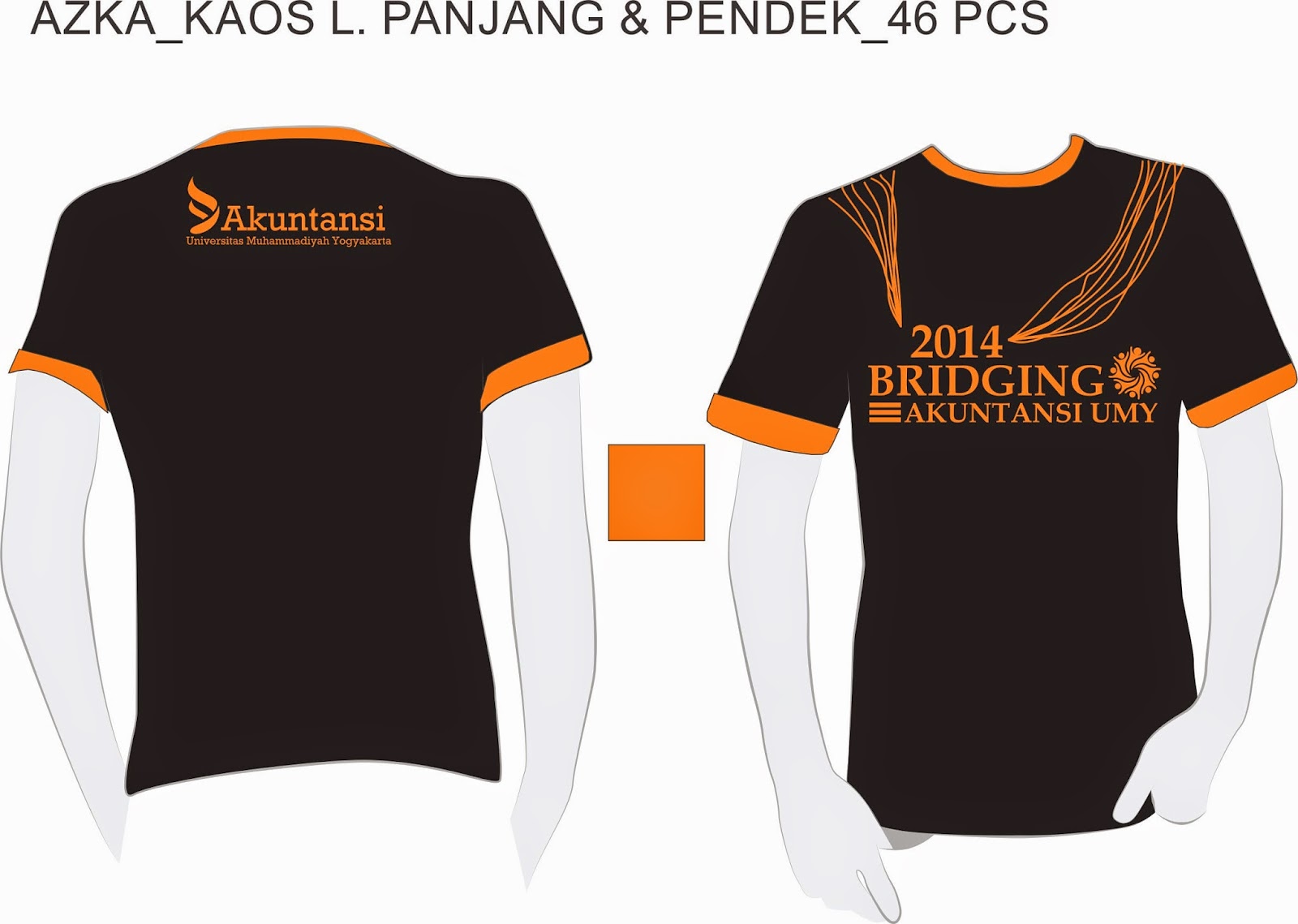 Gambar Desain Kaos Akuntansi Panduan Warna Jasa Sablon Cv Luciffer