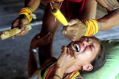 Teeth Grinder from the Mentawai Tribe