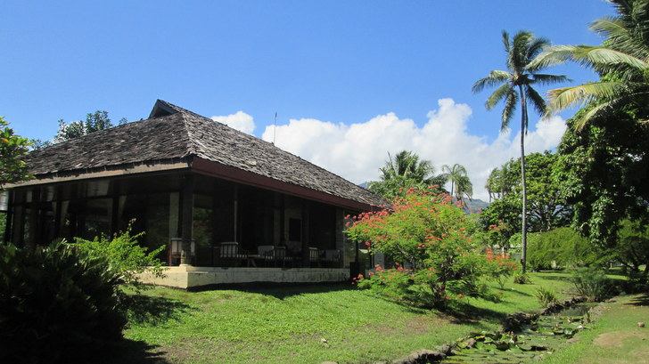 Réception de l'hôtel Royal Tahitien Pirae Tahiti