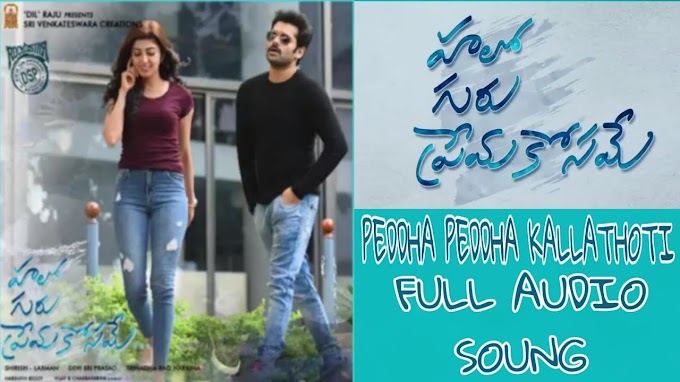 Peddha Peddha Kallathoti Song Lyrics - Hello Guru Prema Kosame |Ram Pothineni |Anupama |Devi Sri Prasad