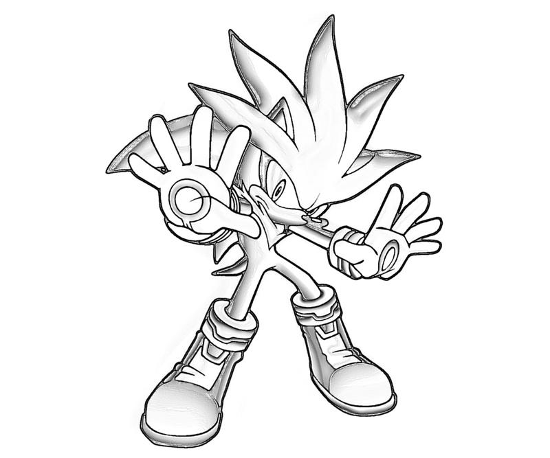 sonic-generations-silver-the-hedgehog-aura-coloring-pages