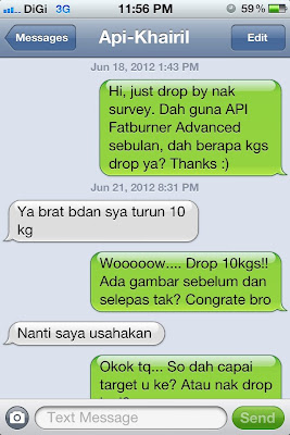 API Fatburner Advanced Latest Testimonial