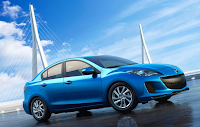 2012 Mazda 3 Sedan Blue