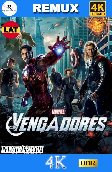 Los Vengadores (2012) Ultra HD REMUX 4K & 1080p Dual-Latino