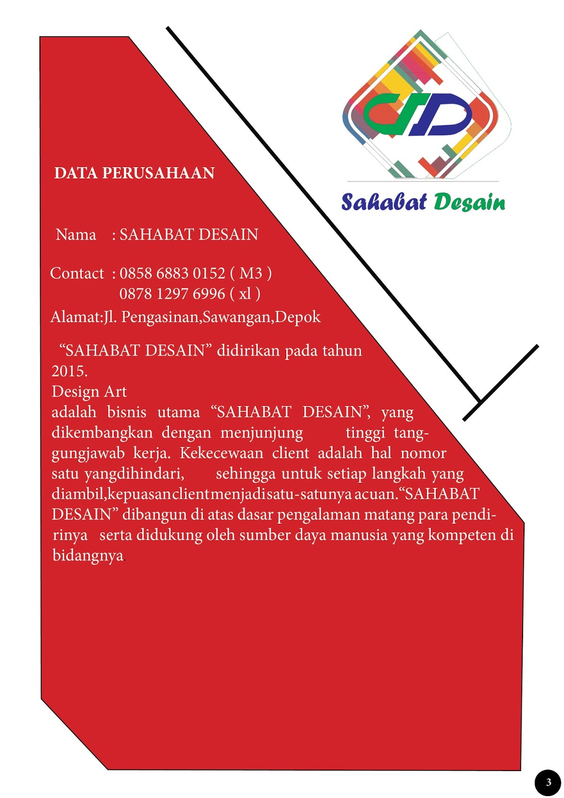  Contoh  Proposal  di INDESIGN lawang desain 