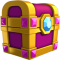 Enchantment League 7 battle chest - garnet - from DML blog by Vicia Nocturna