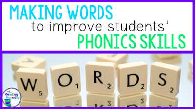 Are you looking for an easy and engaging literacy center that you can use with your students all year? Making Words is the perfect activity to help improve students' phonics and spelling skills.