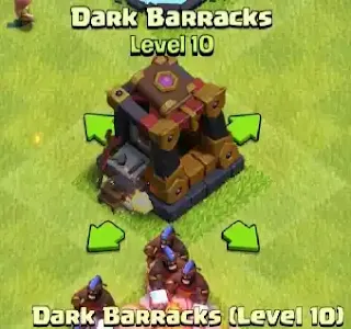 Dark Barracks lvl 10