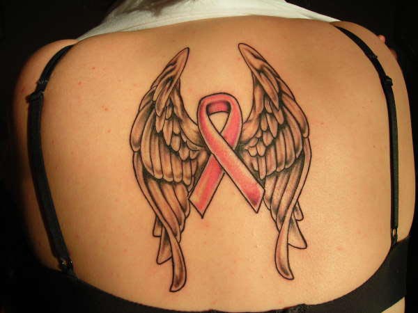 Cancer Ribbon Tattoos