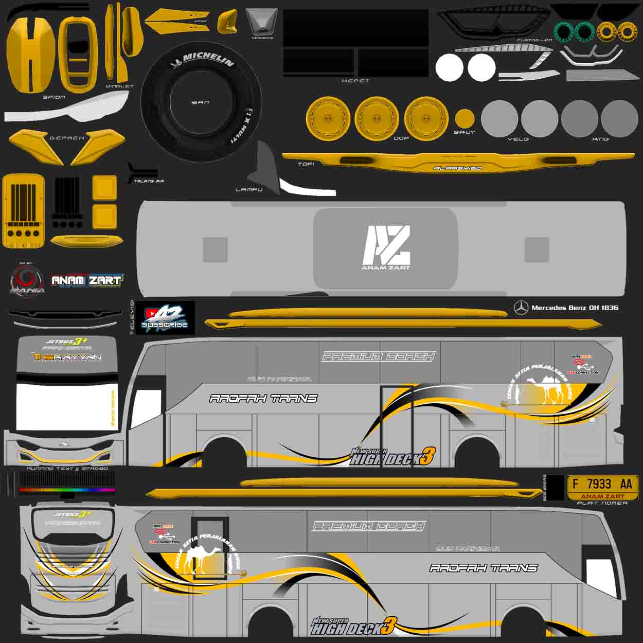 download mod bussid the rayyan