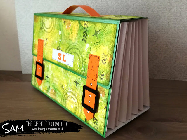 Filofax insert storage by Sam Lewis AKA The Crippled Crafter