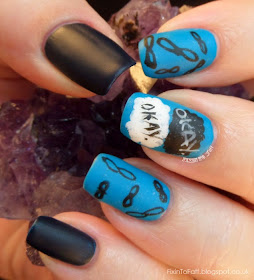 The Fault In Our Stars nail art