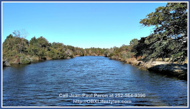 This expansive Carova Beach Outer Banks NC lot for sale gives you nice views of the sound.