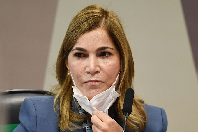 Mayra Pinheiro  entrou com uma ação no STF) contra o senador Omar Aziz