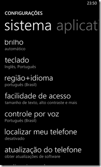 Mude o idioma para English (United States)