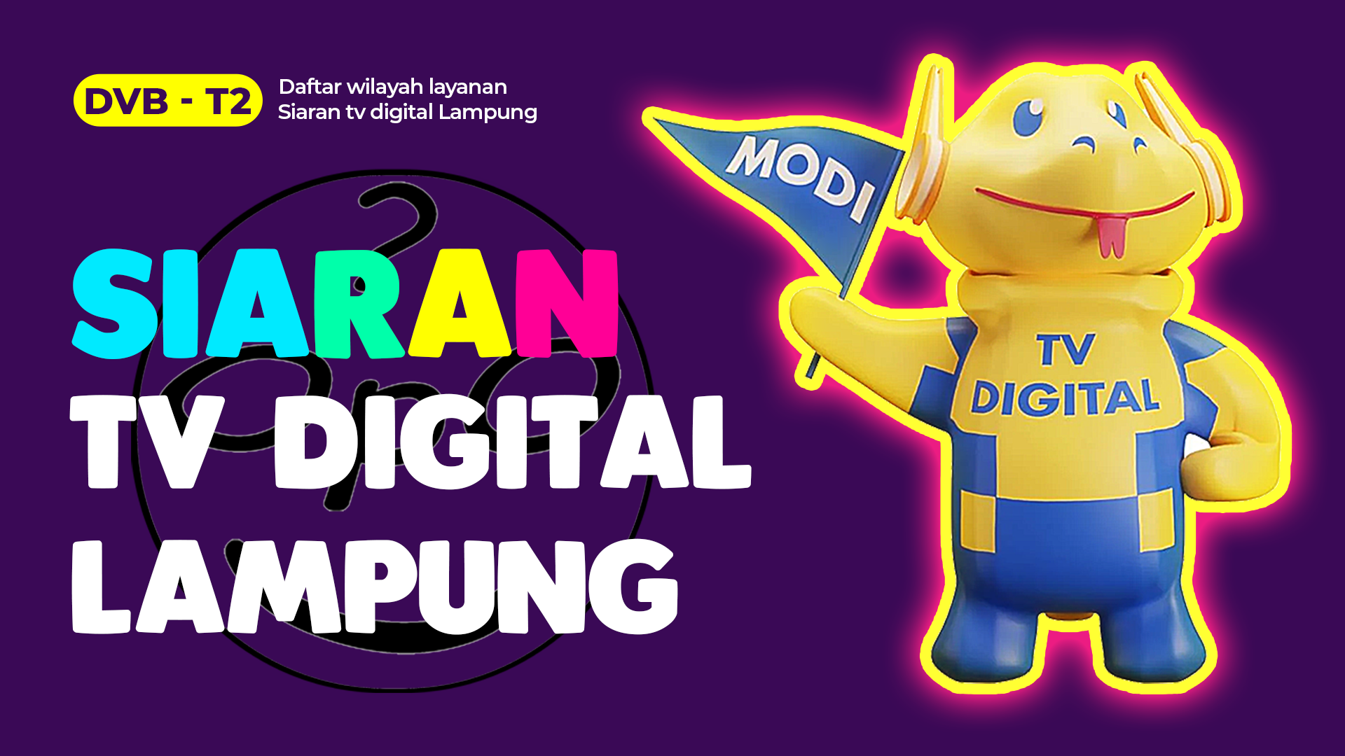 Daftar channel siaran tv digital Lampung 1 Bandar Lampung 2022 dan frekuensi tv digital Lampung