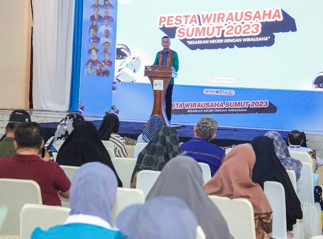 Wagub Ijeck Apresiasi Pesta Wirausaha Sumut 2023, Harapkan TDA Terus Hadir untuk UMKM