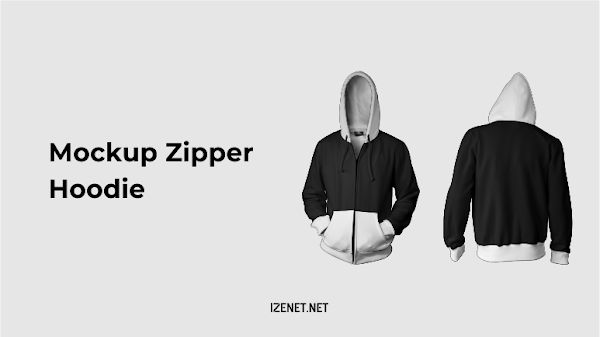 Download Mockup Zipper Hoodie CDR